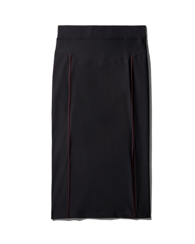 LONGUETTE SKIRT (BLACK)