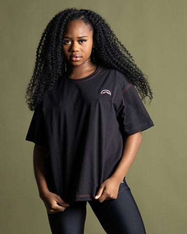 OVER SHARK T-SHIRT (BLACK)