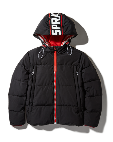 PATCH GRAFFITI PUFFER JACKET