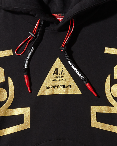 A.I.9 AFRICAN INTELLIGENCE PATH TO THE FUTURE II - SANDFLOWER COLLAB HOODY