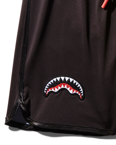 KIDS JAPAN WAVE SWIM TRUNKS (BLACK)