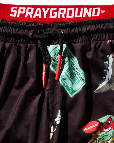 KIDS PATCH ALL-IN SWIM TRUNKS (BLACK)