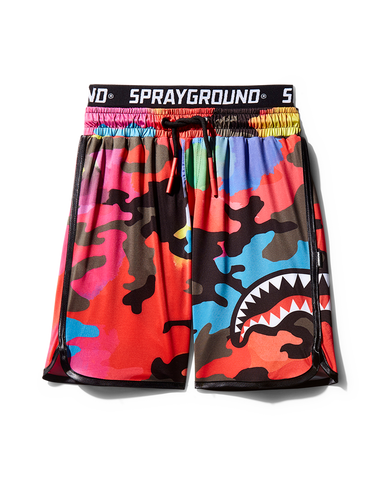 KIDS CAMOBURST SWIM TRUNKS