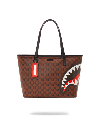 SHARKS AND SKULLS TOTE