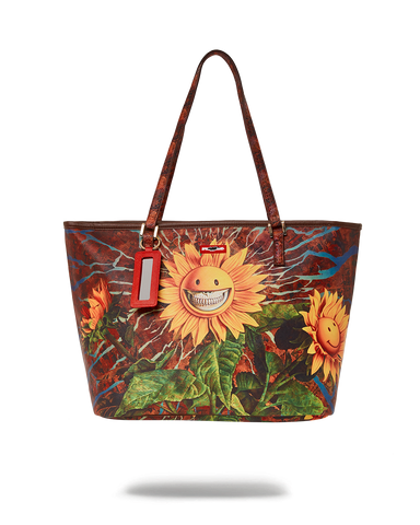SUNFLOWER GRIN RON ENGLISH COLLAB TOTE