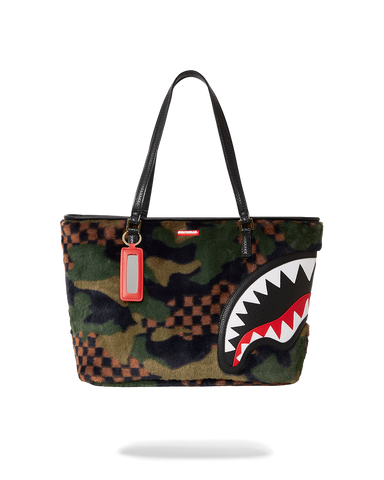 BIG SKY FUR SHARK TOTE