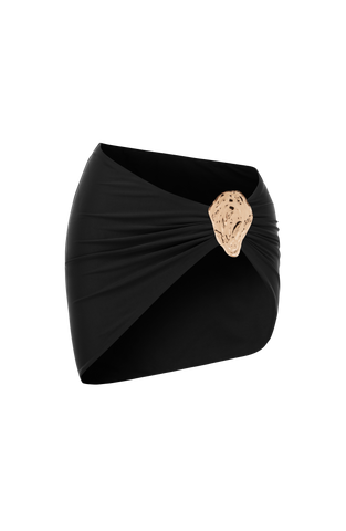 Edie Mini Sarong - Black