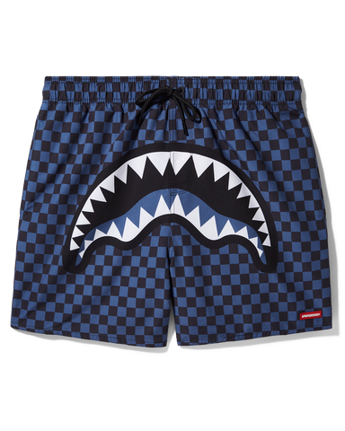 MIDNIGHT MAGIC SHARKS IN PARIS SWIM SHORTS