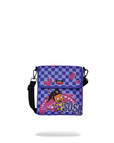 RUGRATS SUSIE CRAYON SHARK MESSENGER SLING