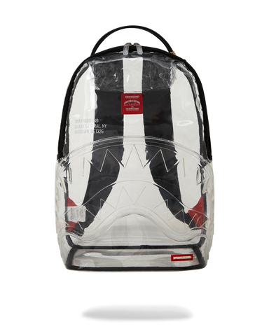 100% CLEAR BACKPACK - SHARK CENTRAL