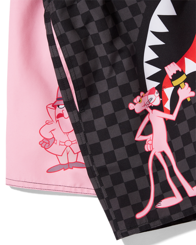 PINK PANTHER PINK PAINTER SWIM SHORTS