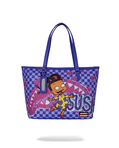 RUGRATS SUSIE CRAYON SHARK MESSENGER TOTE
